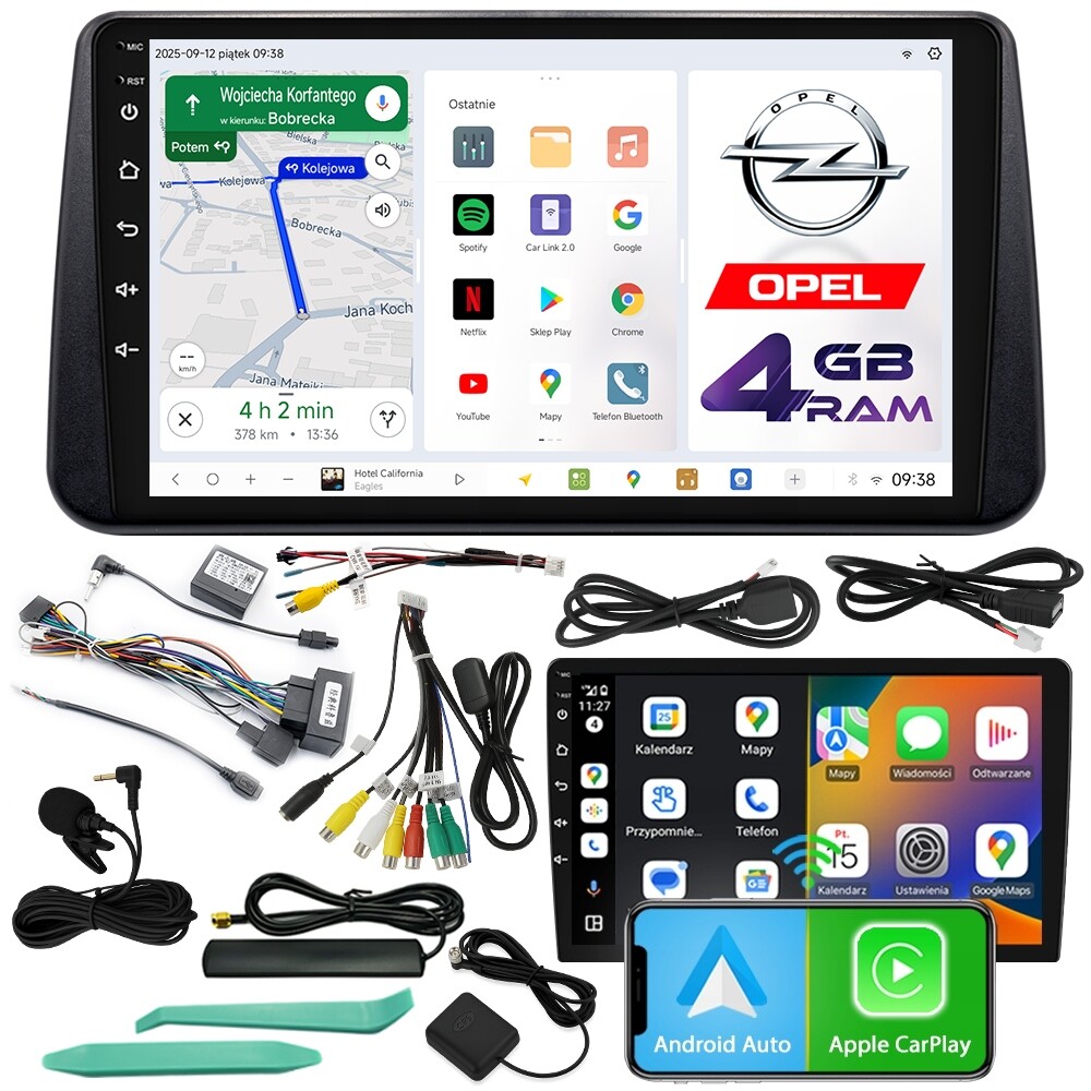 Automobilové Rádio Ncs D9 Opel Meriva B 2010-2017 Android 4GB Lte