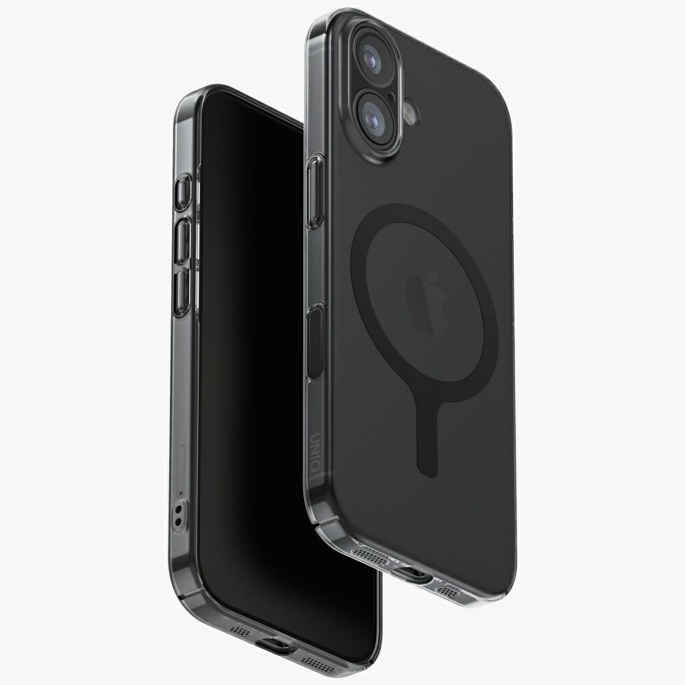Pouzdro Uniq Airsuit pro iPhone 17 Magclick Charging, černé