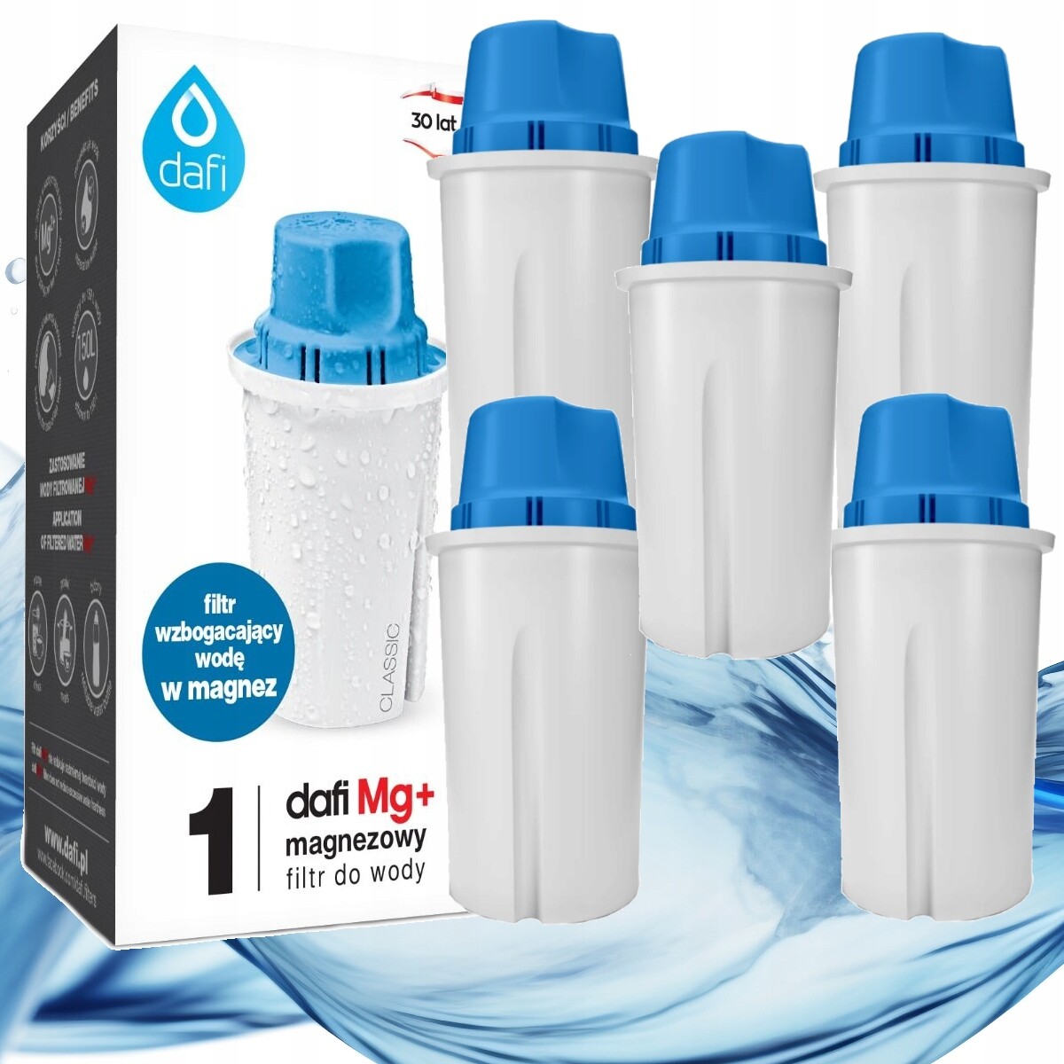 Dafi Classic filtrační vložka do konvice s hořčíkem Mg+ sada 5 kusů