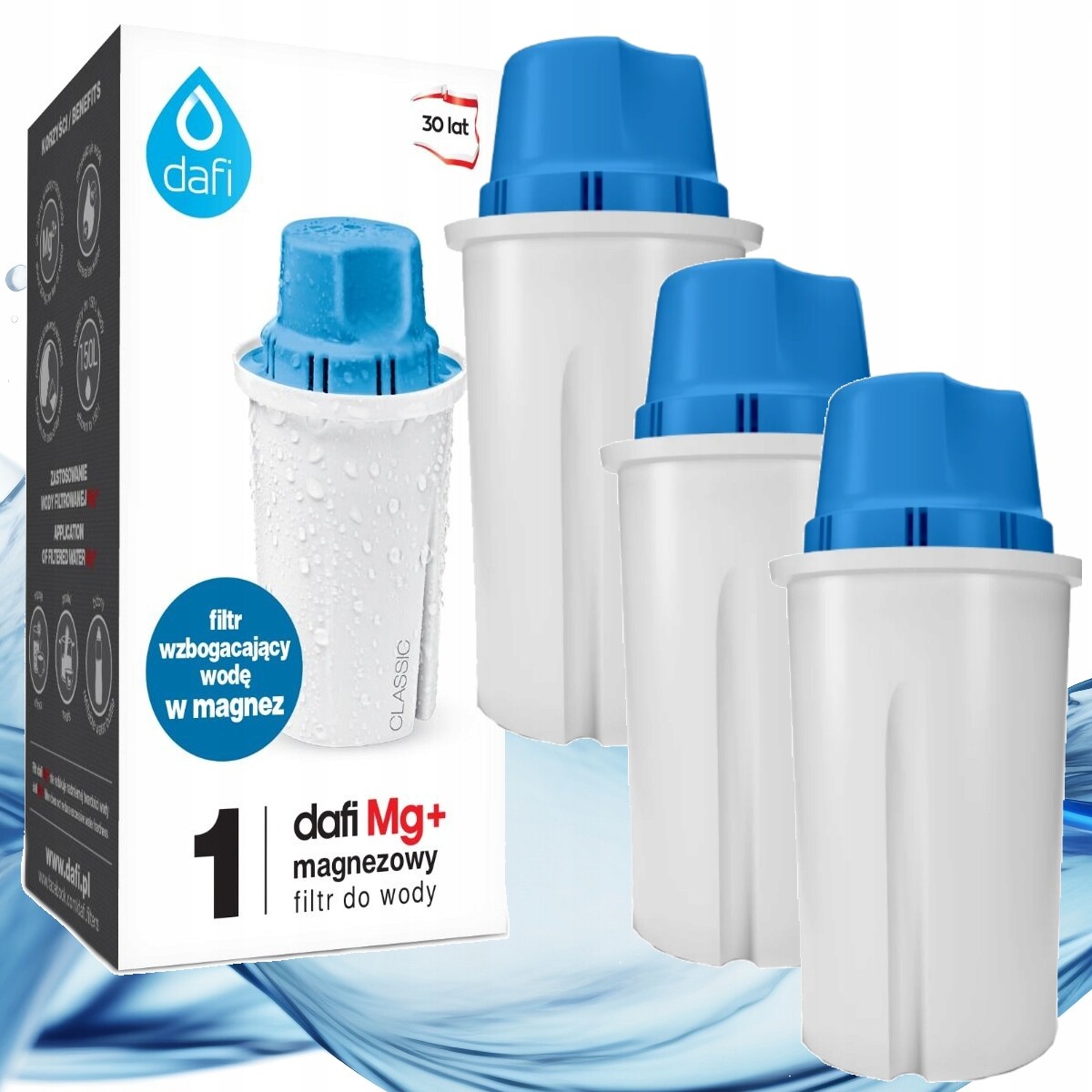 Dafi hořčíkový filtr Mg+ pro filtrační konvice Dafi Classic 3ks