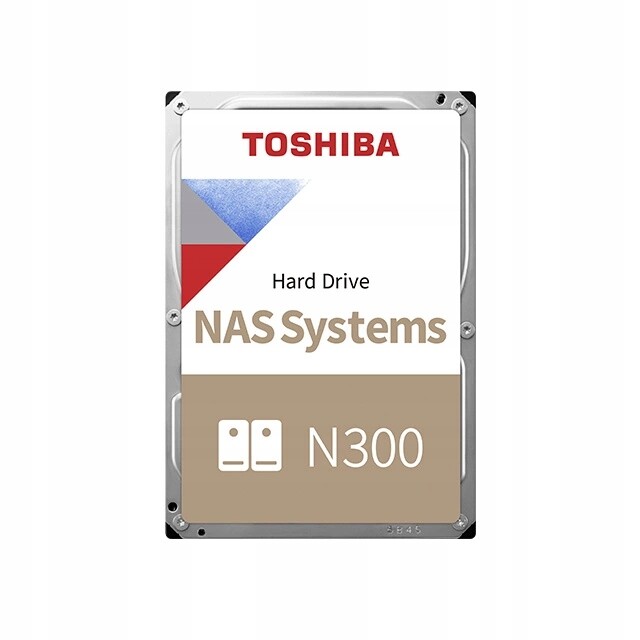 Serverový disk Toshiba N300 (bulk) 8TB 3.5'' Sata III (6 Gb/s) (MN10ADA800S)