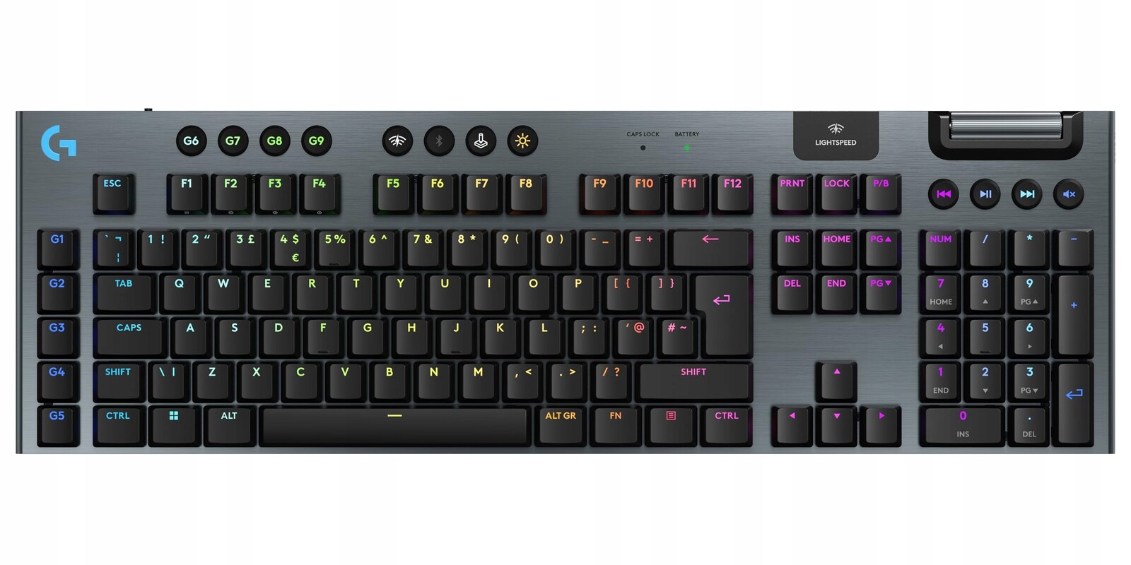 Klávesnice Logitech G915 X Černá Azerty