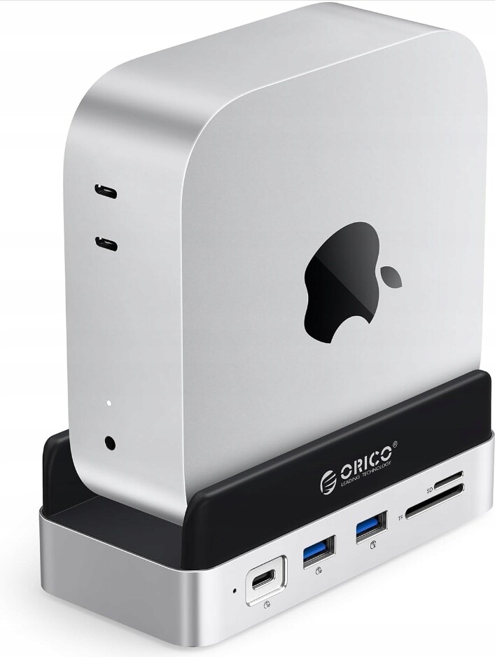 Orico Vse Dock Usb 3.2 Gen2 pro Mac Mini M4/M4 Pro, slot M.2 NVMe, bez disku