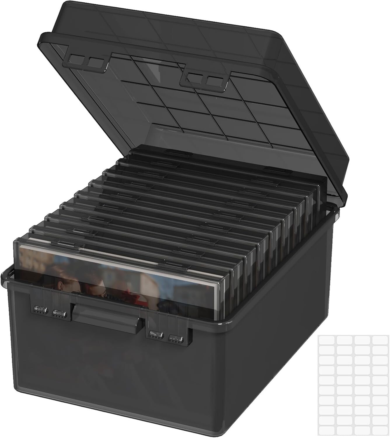 Lifewit Sáček na fotografie 13x18 cm 900 fotografií, 9 krabiček, černý