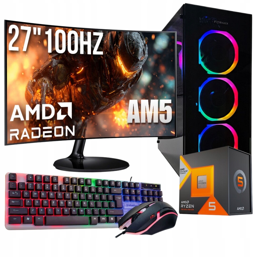 Herní Set Legion R5 7500F/32GB/RX7700XT/1TB SSD/W11/27