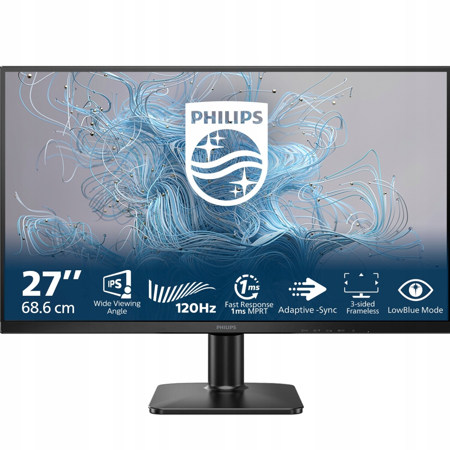 Bezrámečkový Led Herní Monitor Philips 27 Palců 120 Hz 1 Ms Ips Pls