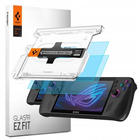 Tvrzené Sklo pro Asus Rog Ally X Spigen Glas.TR „ez Fit“ 2-PACK