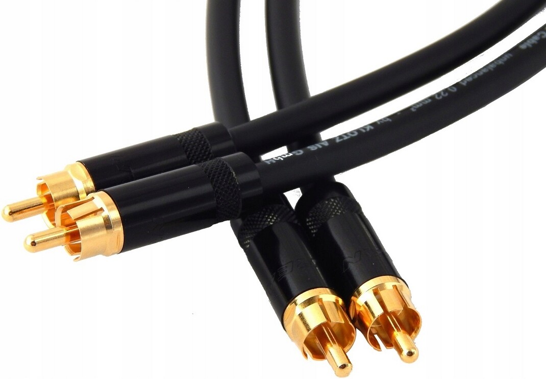 Klotz AC106 Kabel Interkonekt 2x Rca Cinch Neutrik 15 m