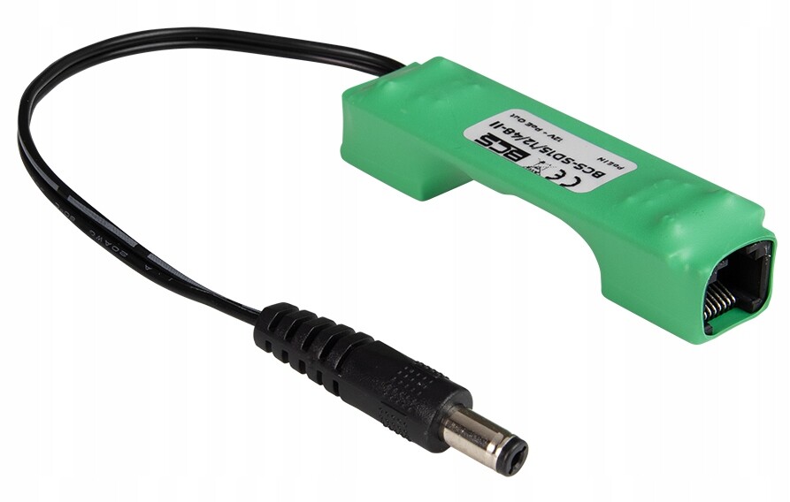 BCS-SD15/12/48-II Měnič Napětí PoE DC/DC 48V Na 12V 1A 12W Napájecí Modul