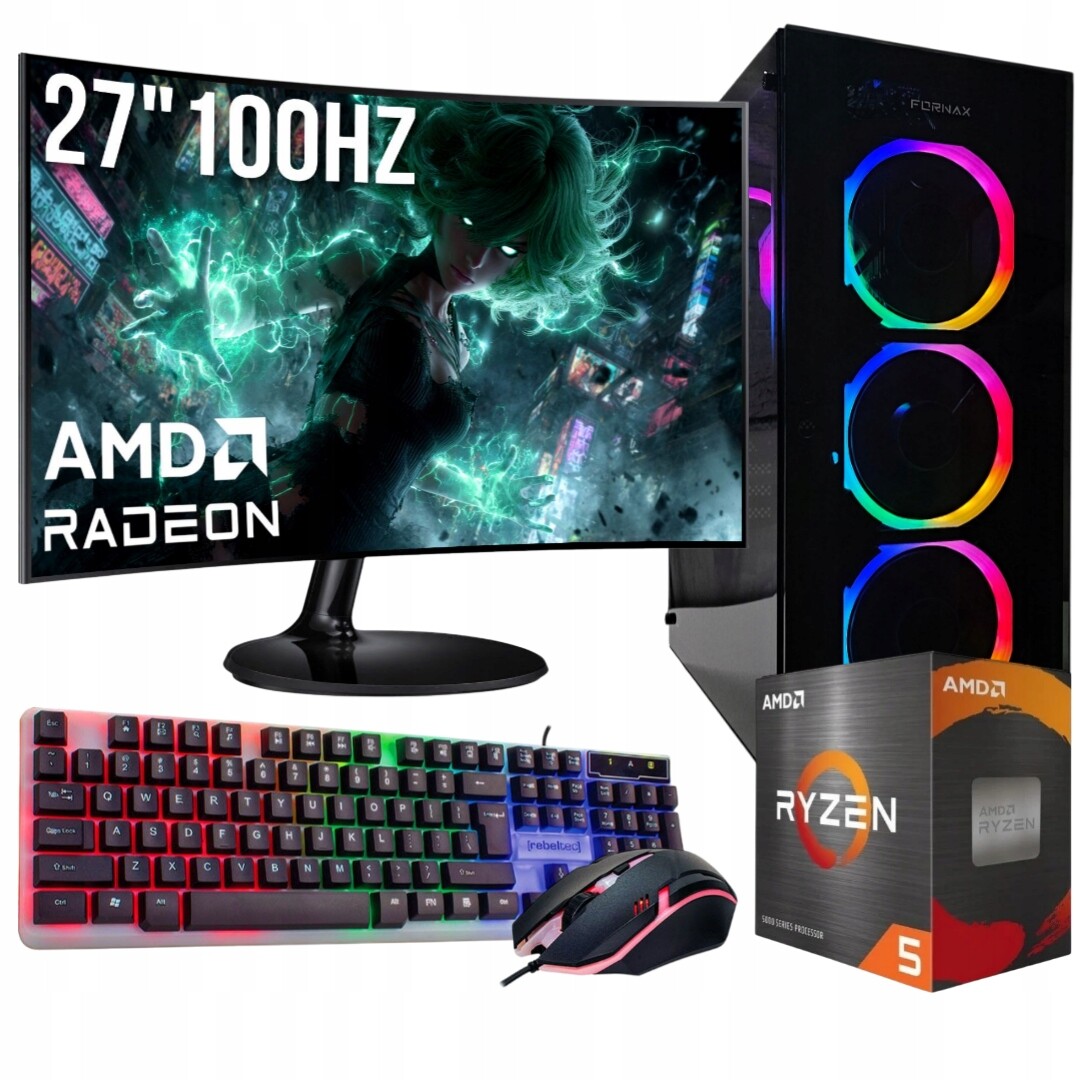 Herní Pc Ryzen 5 3600 32GB Rx 7700 Xt 12GB Wi-Fi WIN11 27