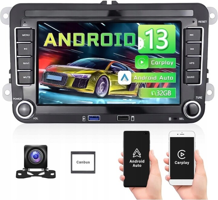 Autorádio Camecho 2-DIN
