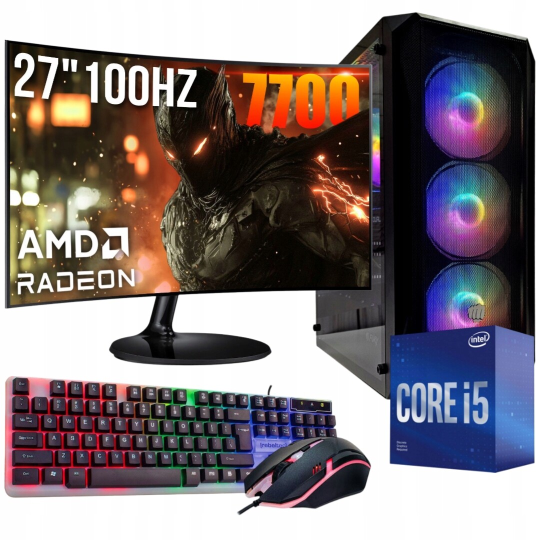 Herní Set Shadowblade i5 12400F|32GB|SSD 1TB M.2.|RX 7700 12GB