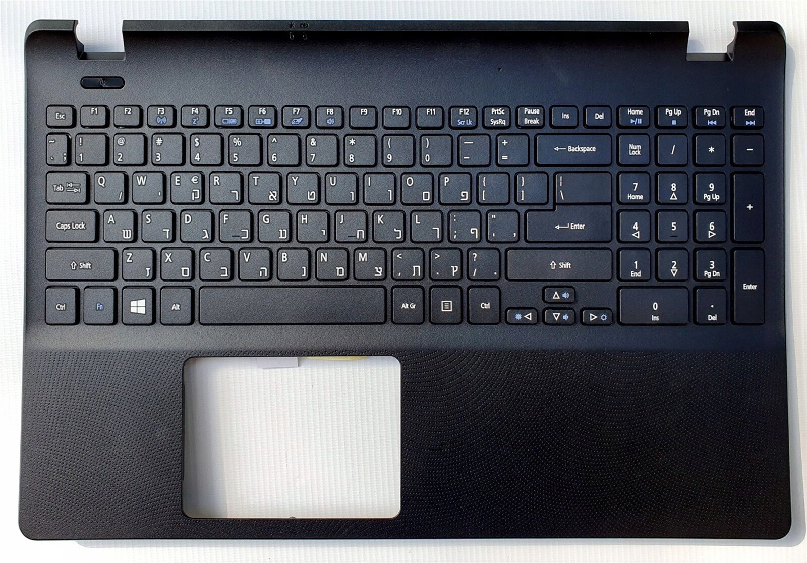 Klávesnice s horním krytem Acer Aspire ES1-512 ES1-531 US/hebrew touchpad