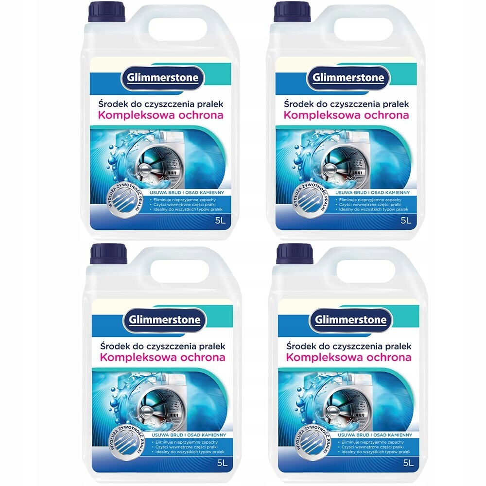 Prostředek Gel Čistič Pračky Odstraňuje Vodní Kámen Z Topného Tělesa, Ošklivé Pachy, 20 L