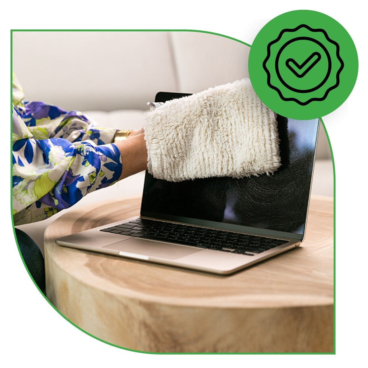 Sada na úklid domu a kanceláře Rukavice šedá Sunbeam Raypath