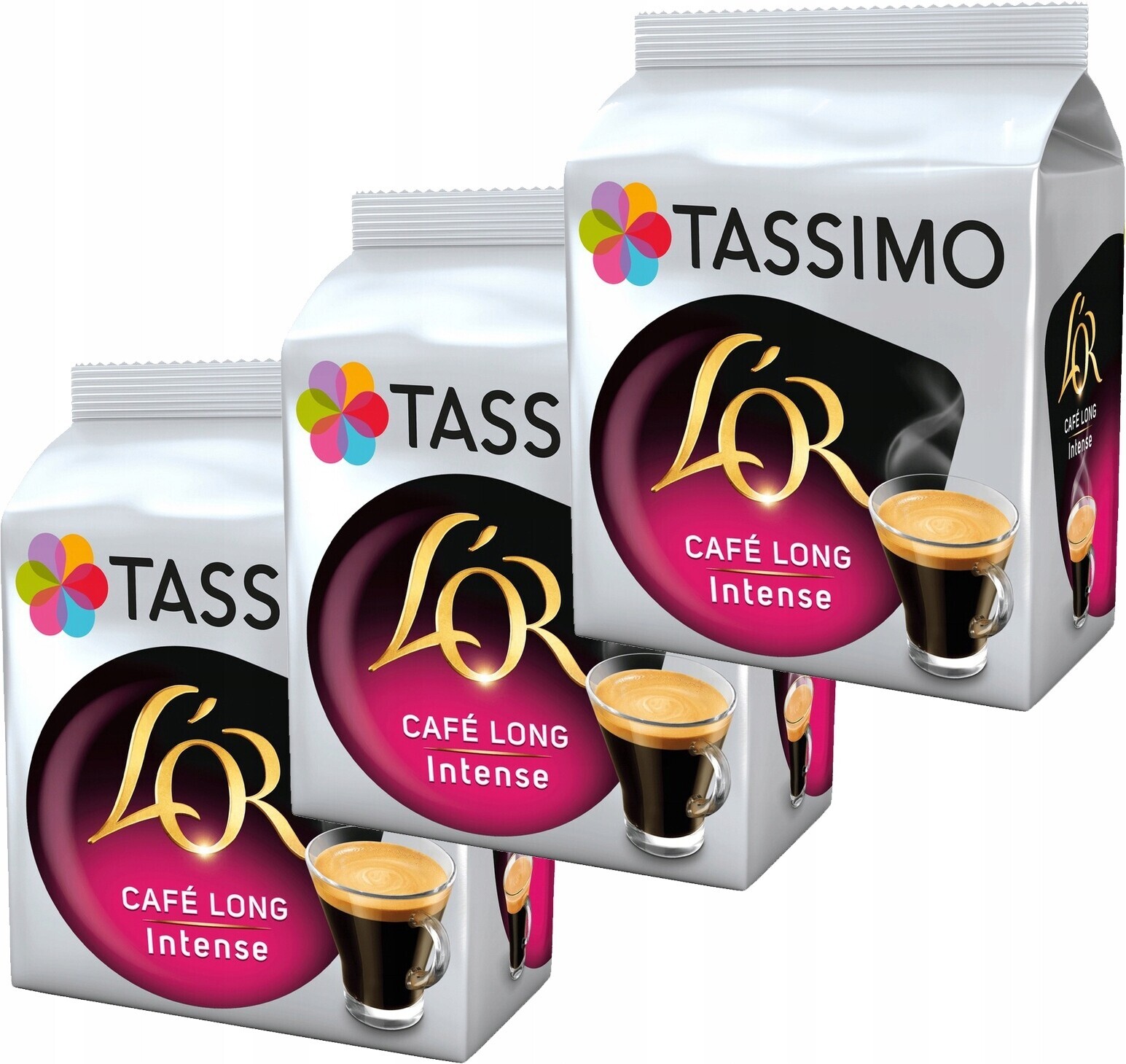 Kapsle Tassimo Jacobs Lor Cafe Long Intens 3 x16