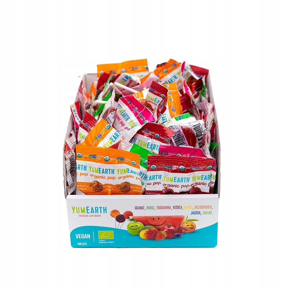 Bio ovocné Lízátko 100 ks Sada: 100 ks