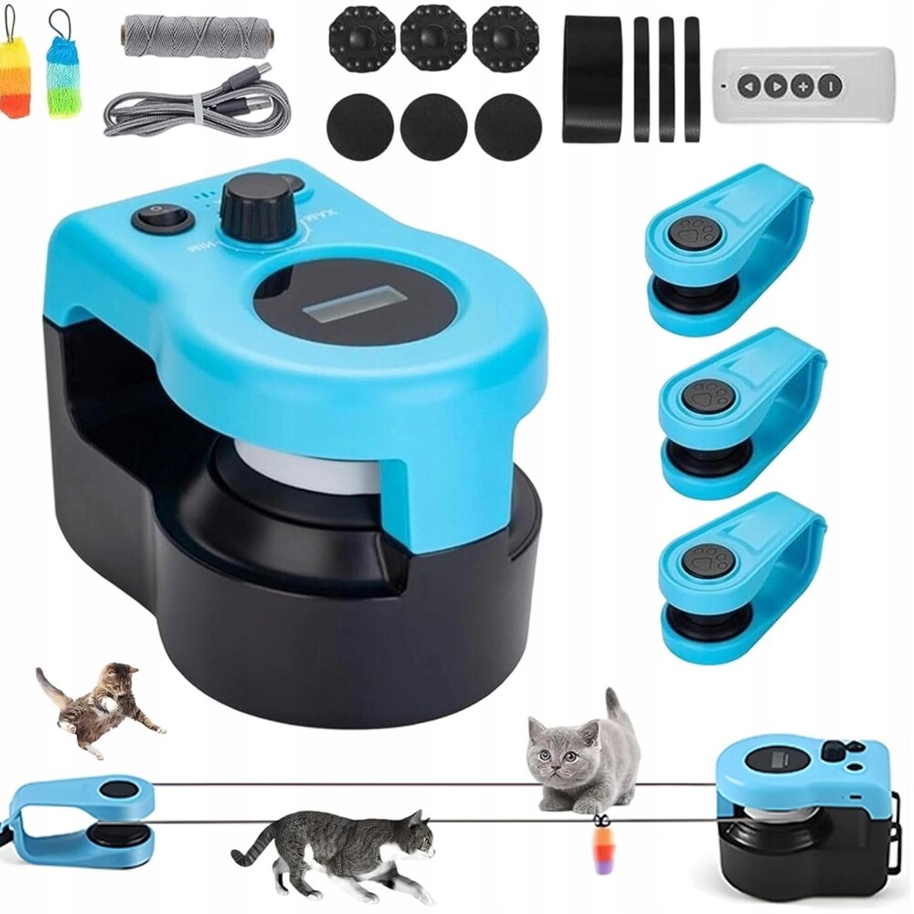 Hračka Pro Kočky S Automatickým Režimem Ovládání Dálkového Ovladače Hry Gonitwy