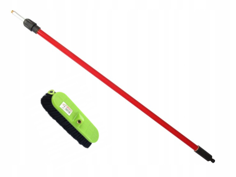 2 x Teleskopická Tyč Na Mytí Auta 190 cm Kartáč Na Mytí Auta Zesta