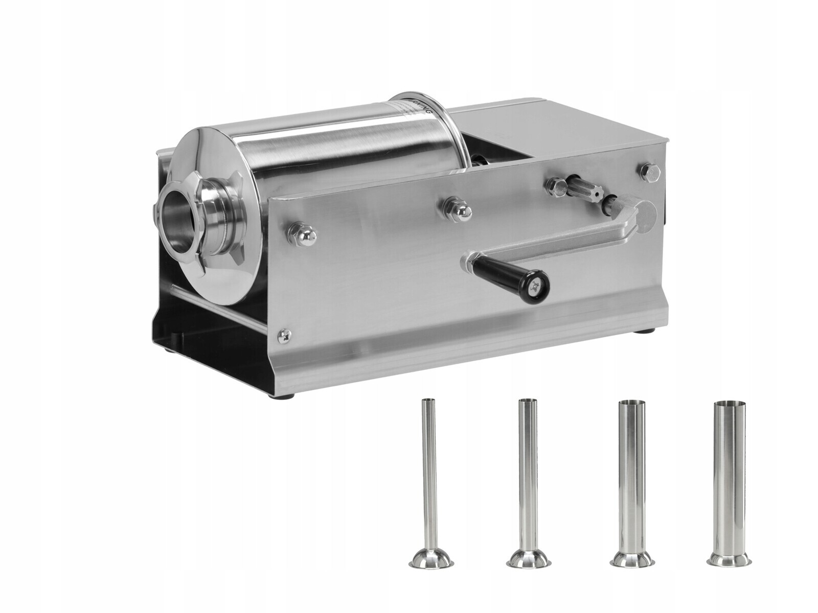 Plnička Do Klobás, Jitrnic Uzenin Nerezová Ocel 3L Horizontální S Převodovkou