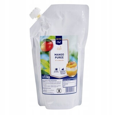 Pyré Mango 1 kg Ideální Na Nápoje, dezerty, koláče!