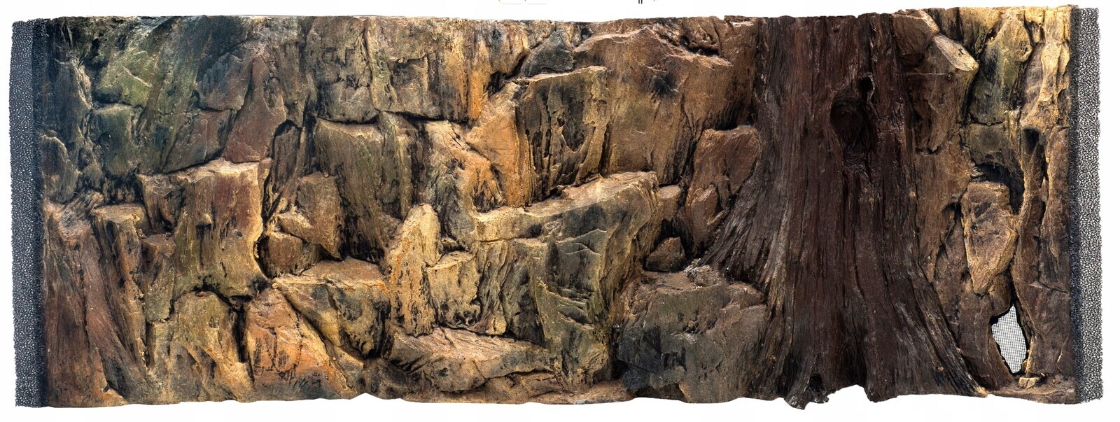 Pozadí pro 3D akvárium, strukturované, standard ST120x50