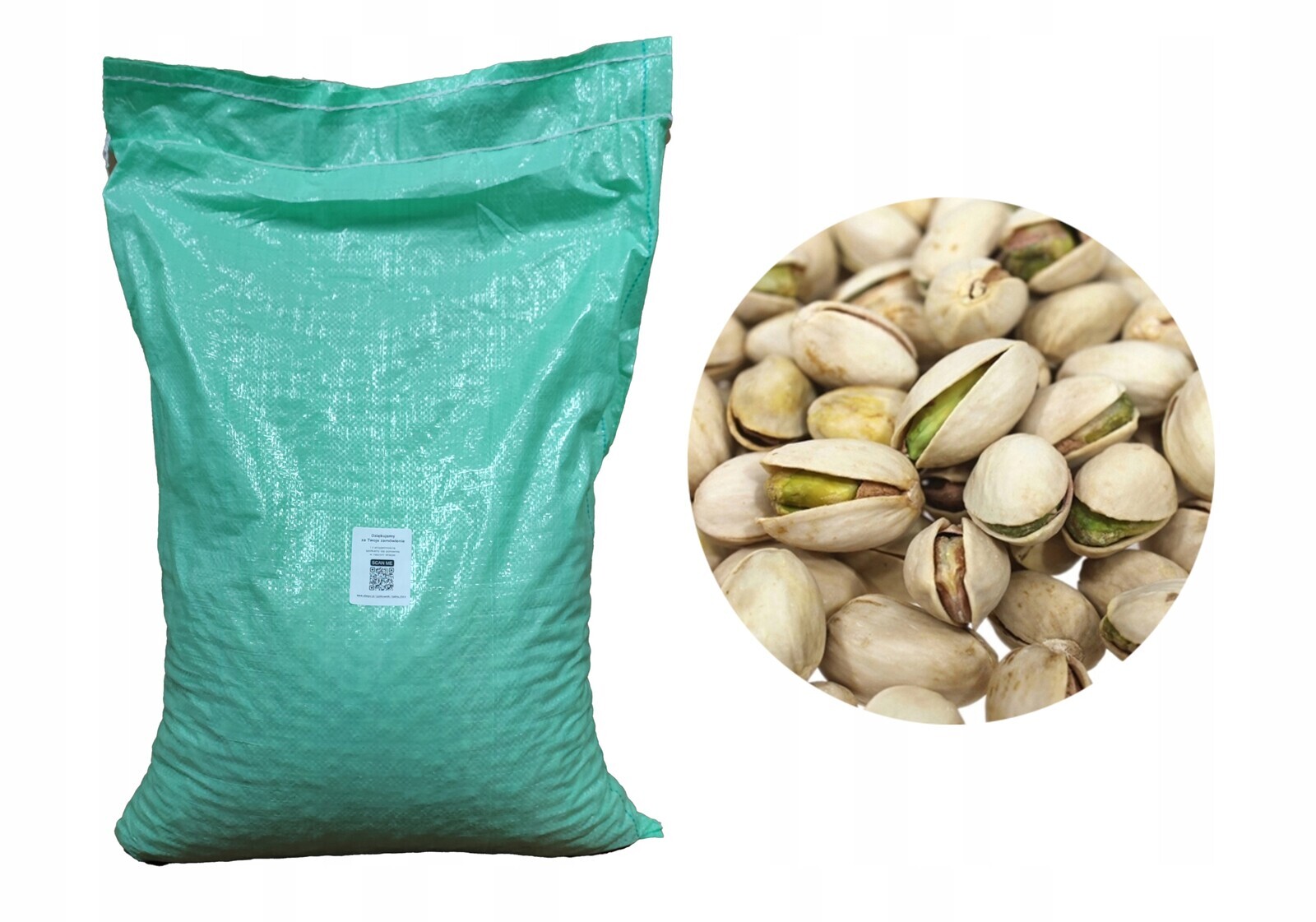 Pistácie pražené solené 10kg Dalina ve skořápce Přírodní Čerstvé Premium