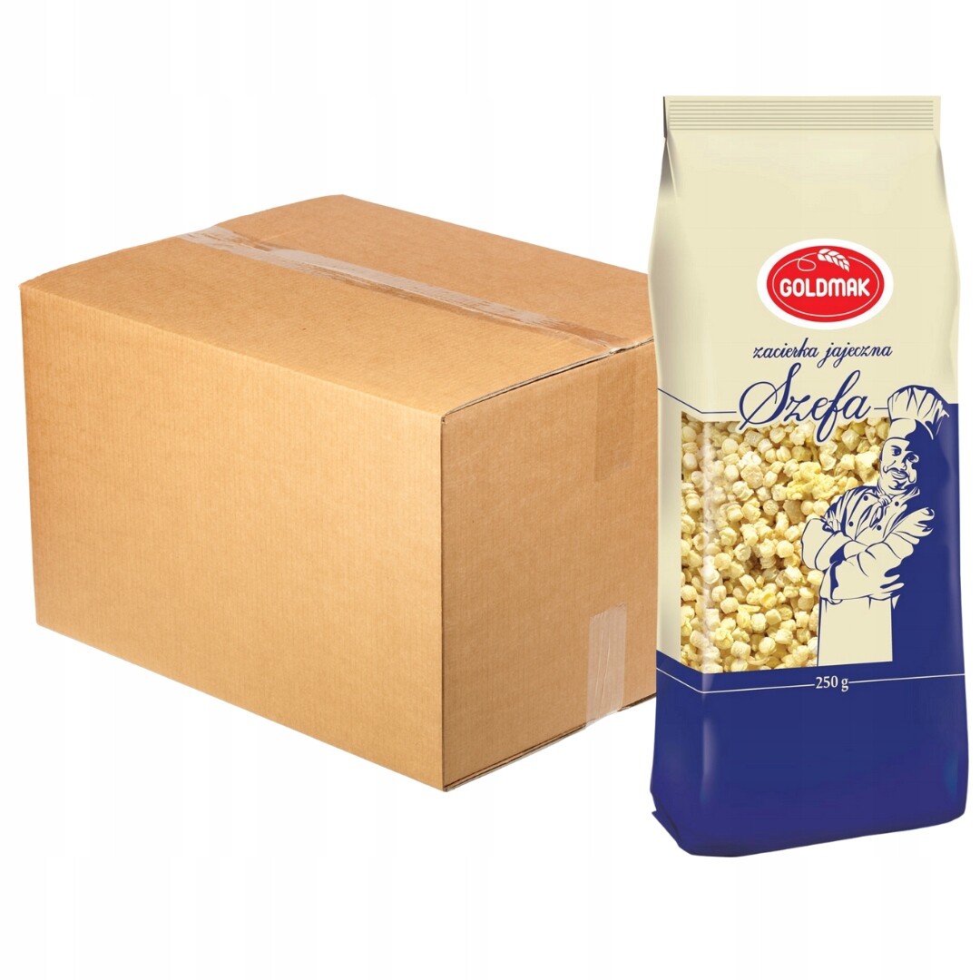 Těstoviny Goldmak Chef's 250g x 20 kusů