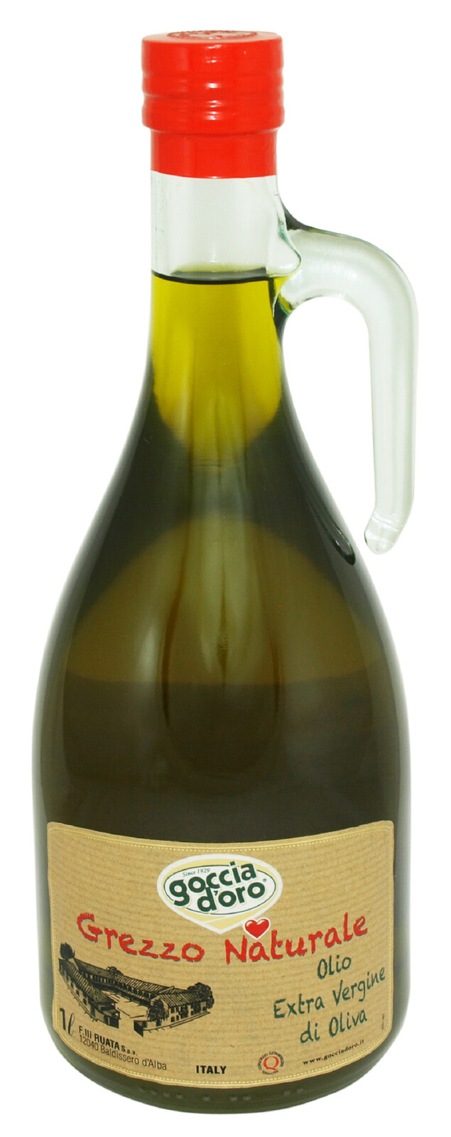 Goccia D'oro Olivový Olej Za Studena Grezzo Naturale 1 L