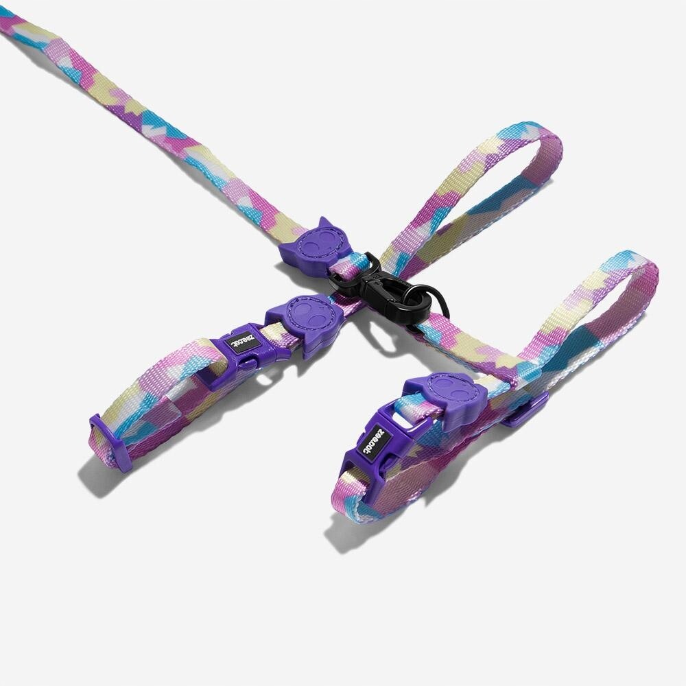 Postroj a vodítko pro kočky Candy ZeeCat