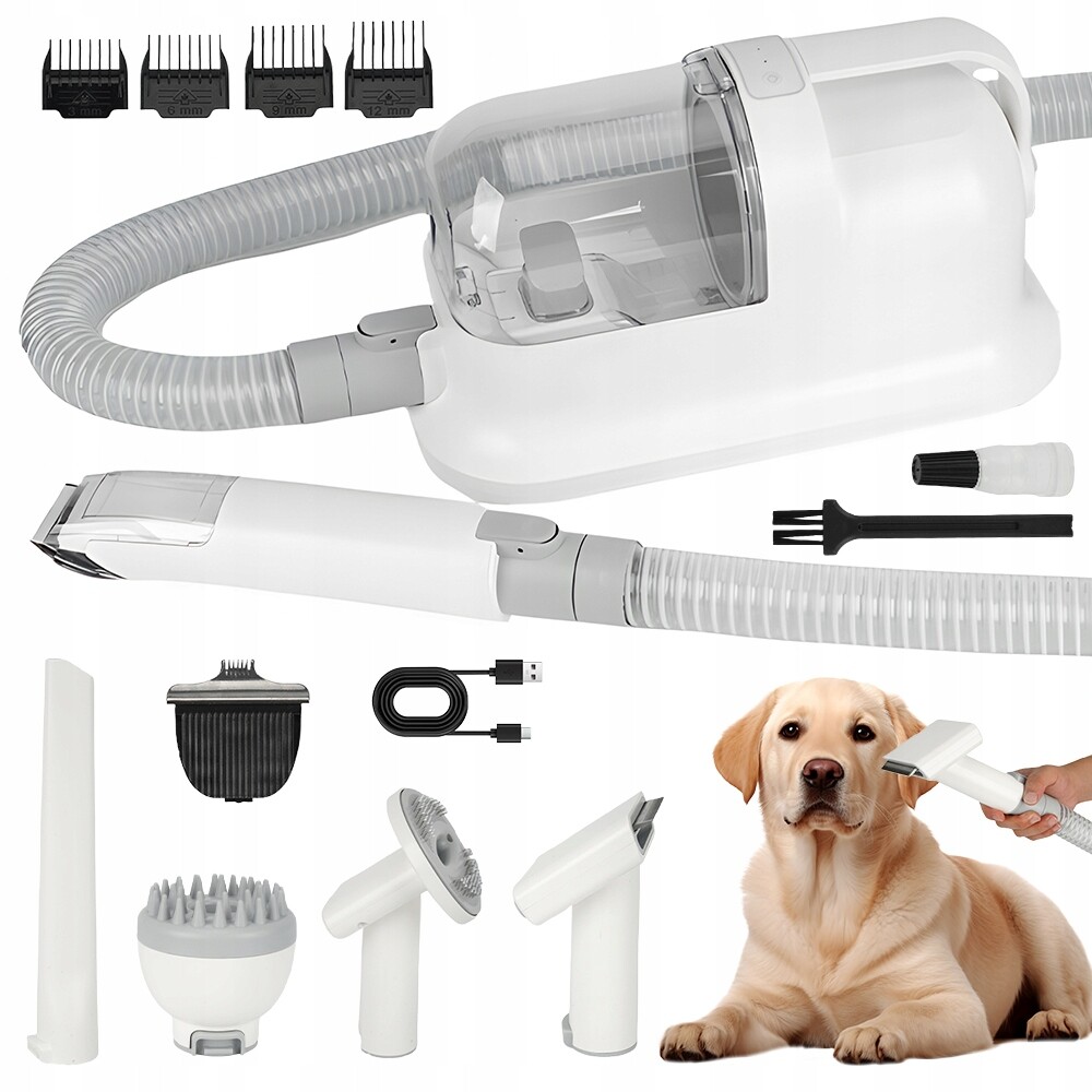 Bezdrátový Vysavač Pro Péči O Psa S 6 Příslušenstvími, Objem 1.5 L