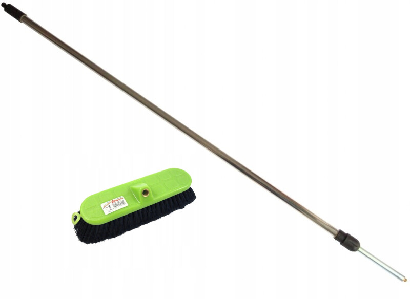 2 x Teleskopická Tyč 260 cm Na Mytí Auta Kartáč Na Mytí Auta