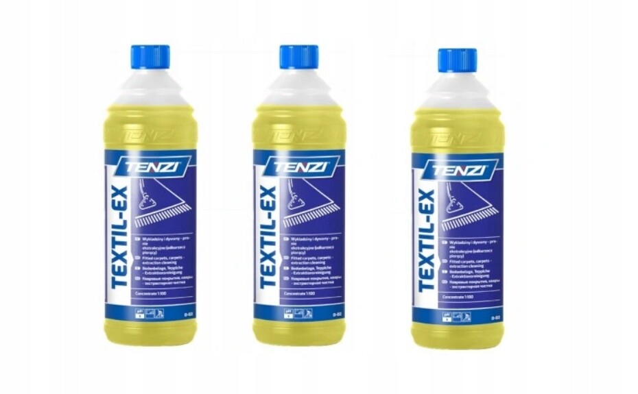 2 x Sada DBautomotive Tenzi Textil-ex Tekutina na čalounění koberců 3x1L