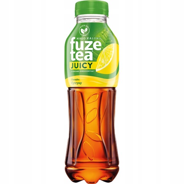 fuzetea Neperlivý nápoj s citronovou příchutí 12 x 500 ml
