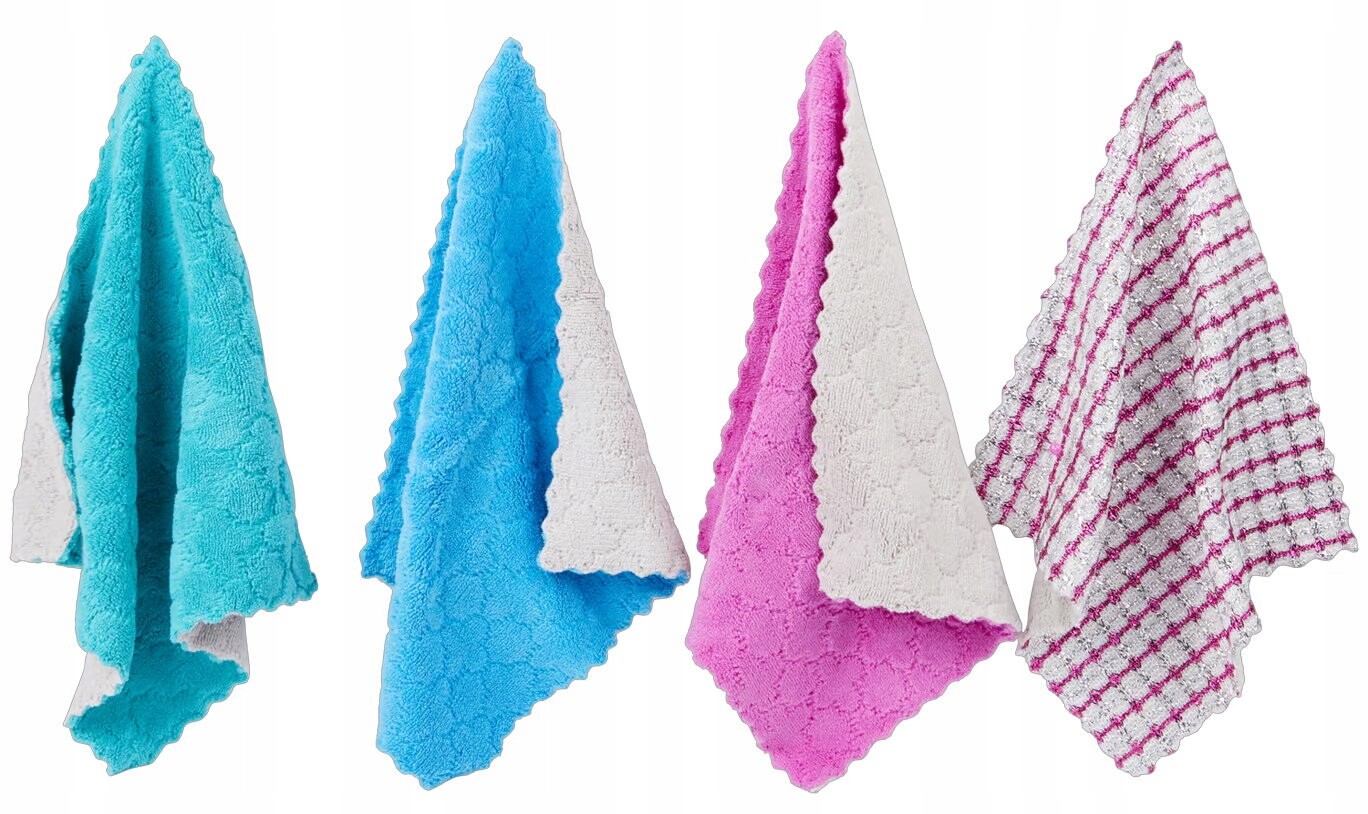 Utěrky z mikrovlákna 4 kusy