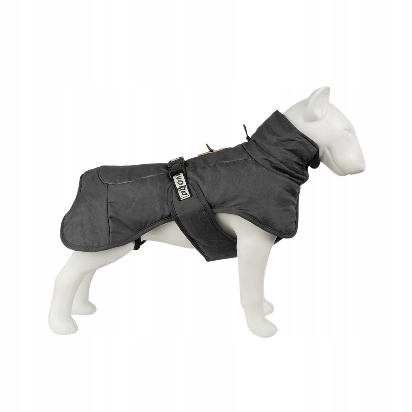 Deková bunda pro velkého psa Fredo Černá 4XL