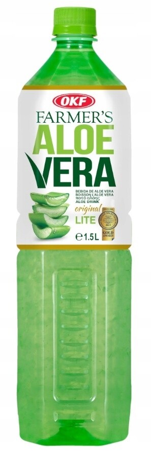 Okf Farmer's Aloe Vera Originál 1,5 l silně osvěžující 6 ks