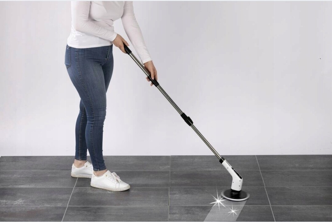 Elektrický kartáč na podlahu, na drhnutí, na sklo, na stěny/stropy