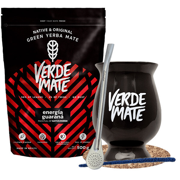 Startovací sada bombilla matero Yerba Mate Verde