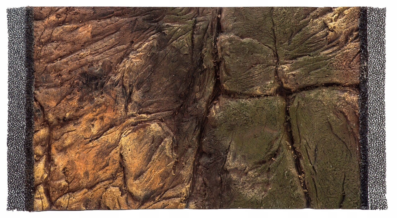 Pozadí pro 3D akvárium, strukturovaná plochá skála 40x25