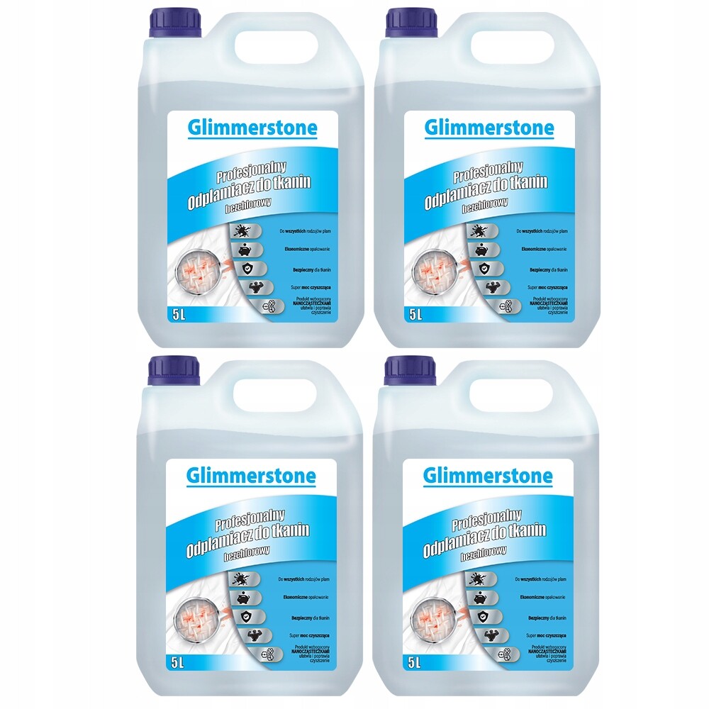 Glimmerstone Tekutý Odstraňovač Skvrn Bezchlorový 20 L
