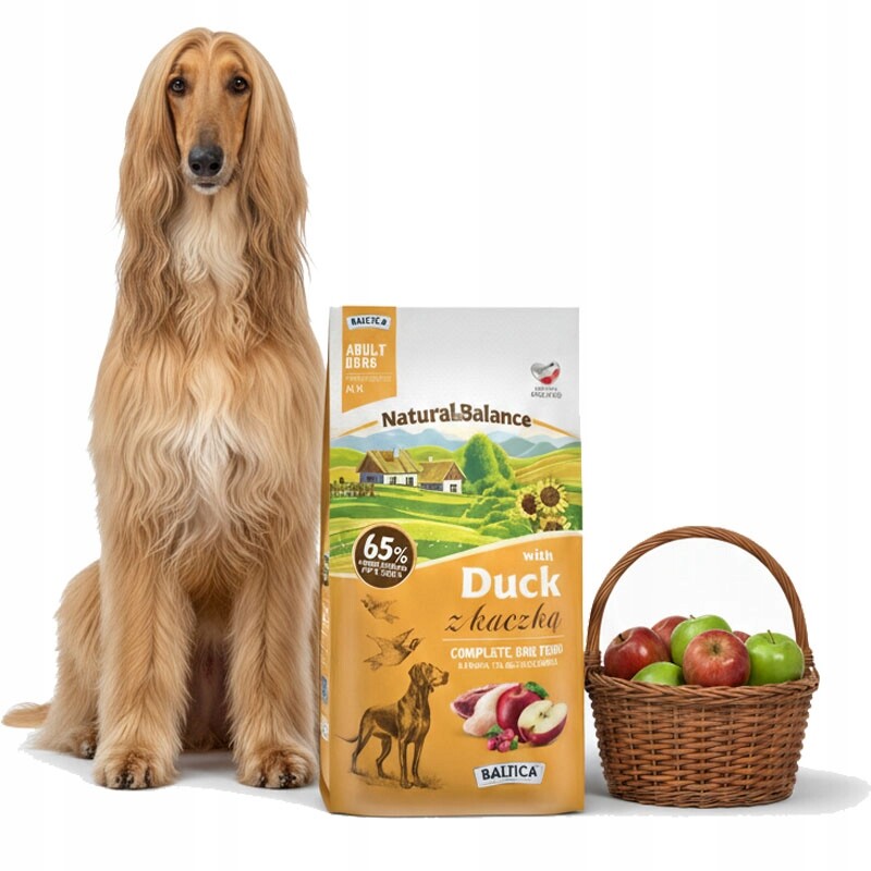 Baltica Natural & Balance Kachna Duck M/L 9 kg Střední A Velké Plemena