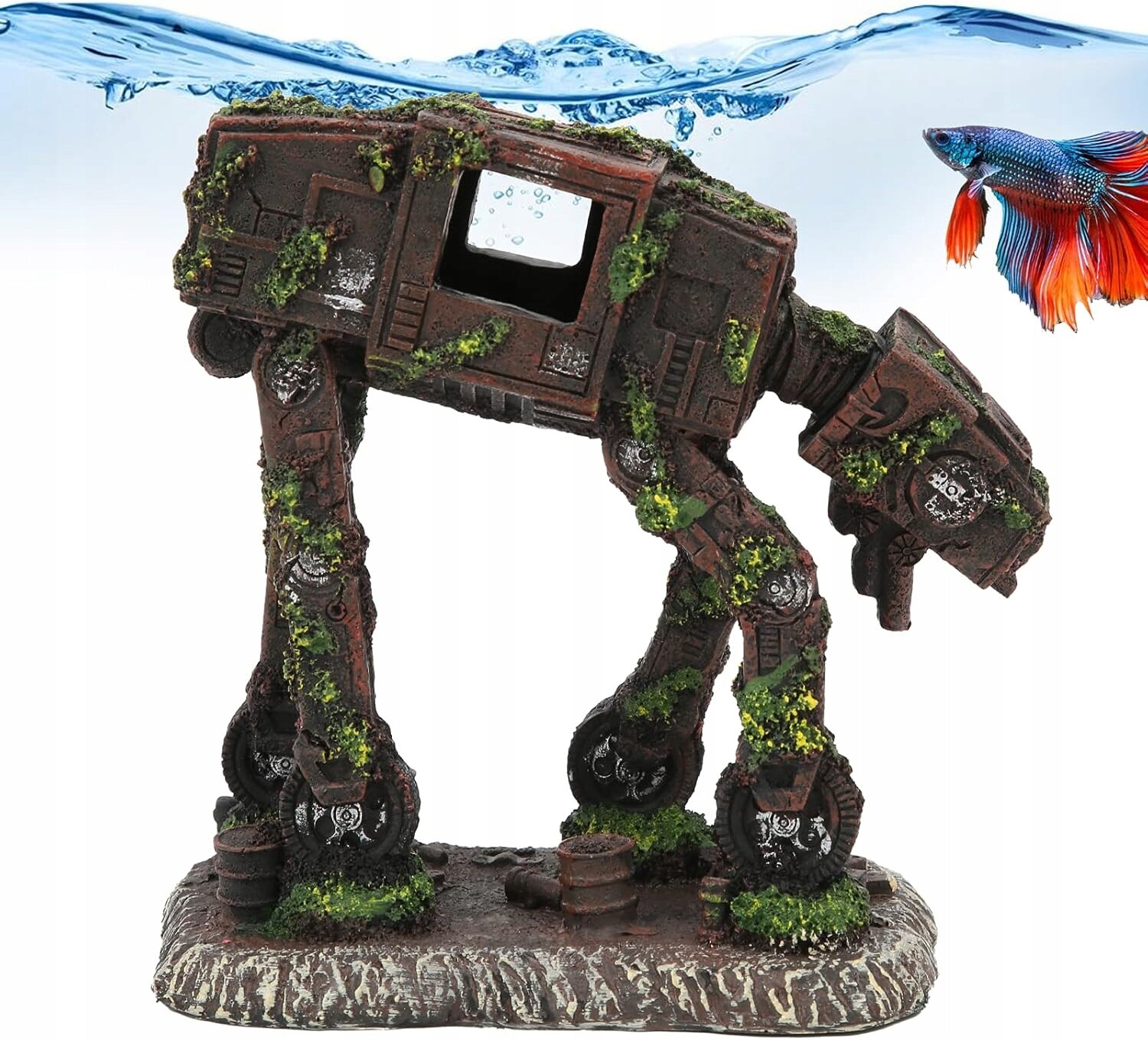 Robot At-at Star Wars Loď akvárium ozdoba