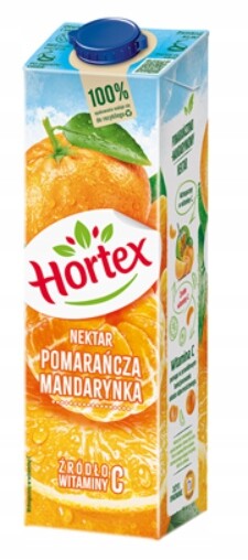 Hortex pomeranč mandarinka nektar 6 x 1 l