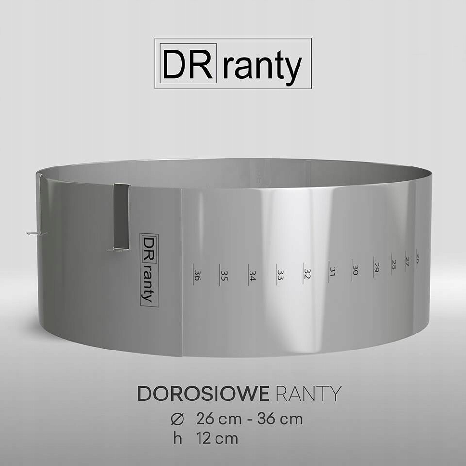 Rd kulatý Forma 26 36 cm se stupnicí Výška 12 cm