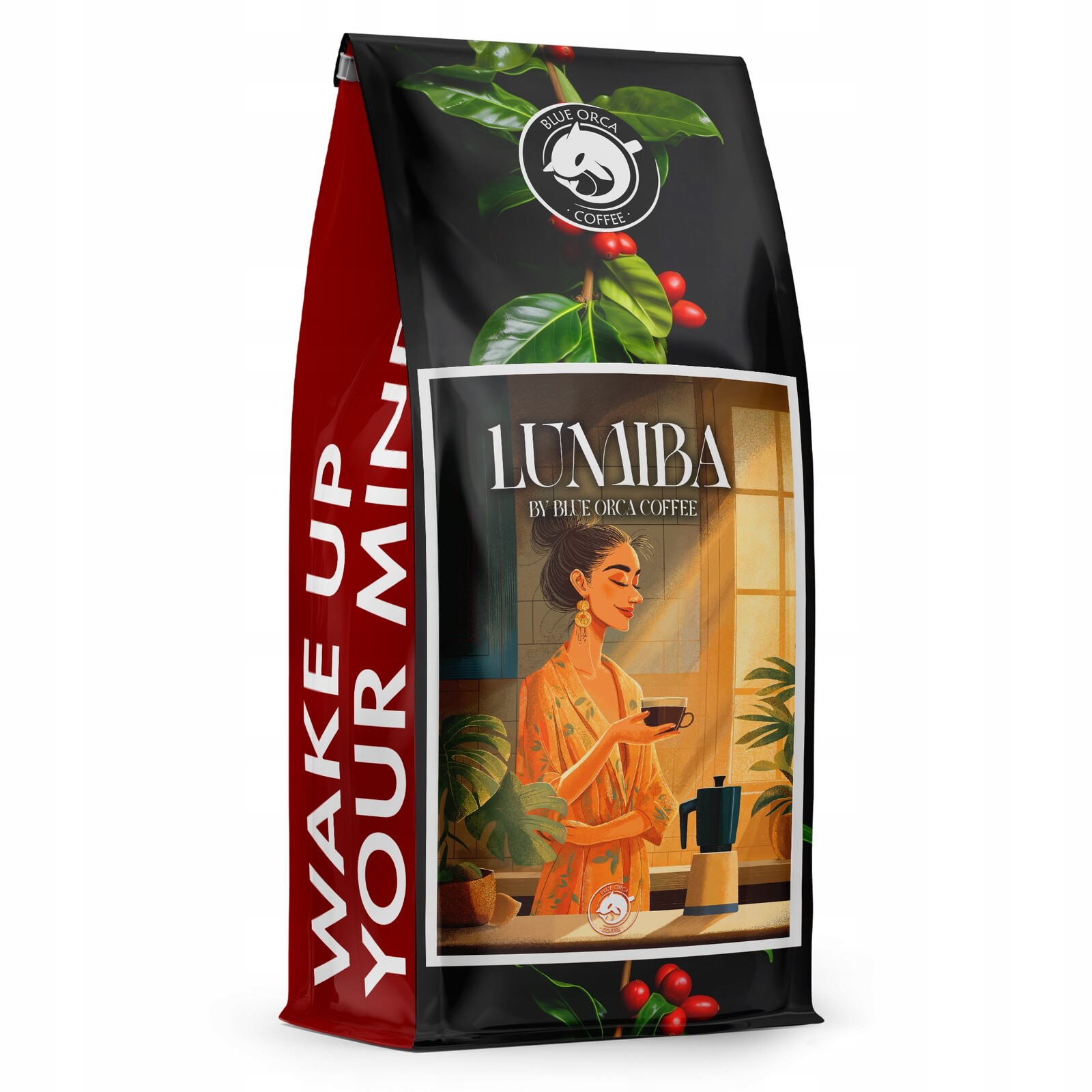 Káva zrnková 1 kg Lumiba Limited Edition 100% Arabica Blue Orca Coffee