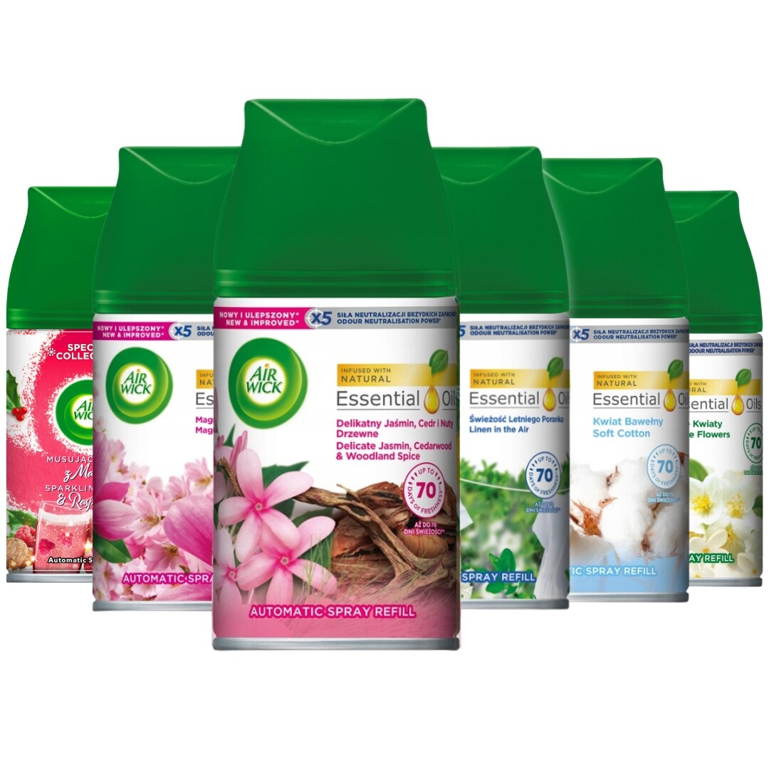 Air Wick Osvěžovač vzduchu MIX 6x250 ml