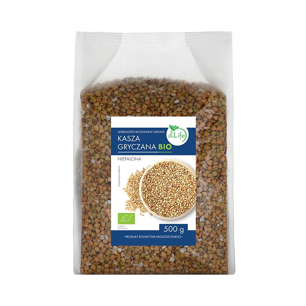Nepražená pohanková kaše Bio 500 g Sada: 8 ks