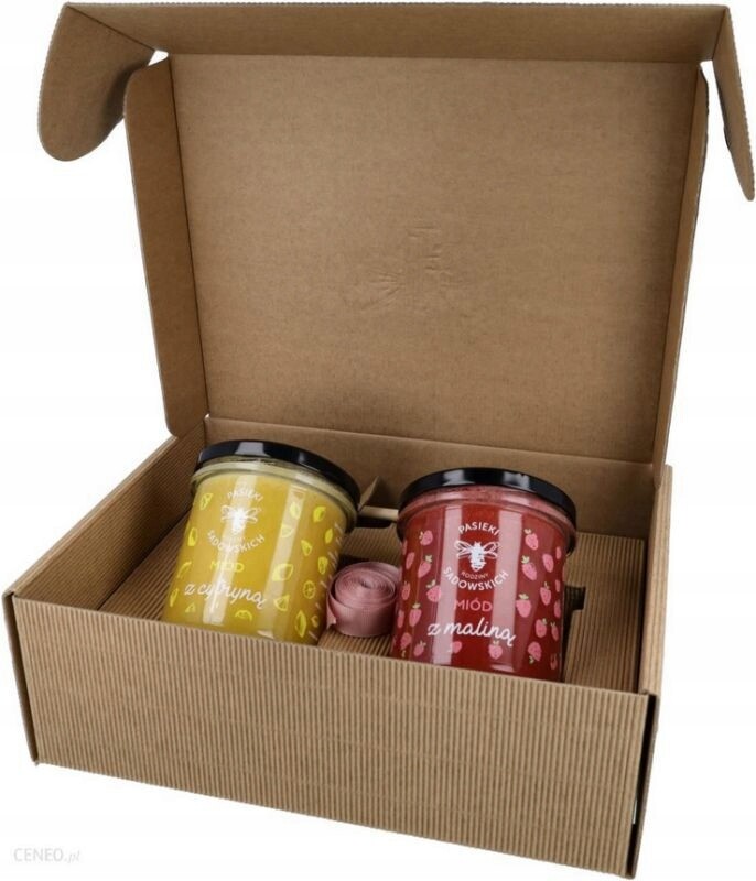 Pasieka Sada 2 medových krabiček 430 g