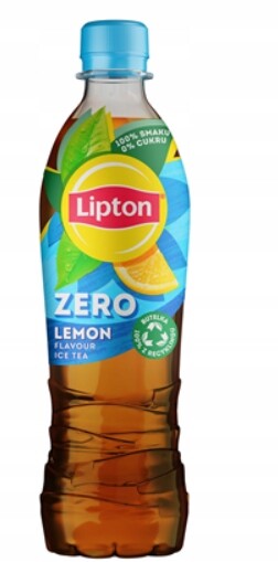 Lipton Nápoj z černého čaje s citrusovou příchutí bez cukru 12 x 500 ml